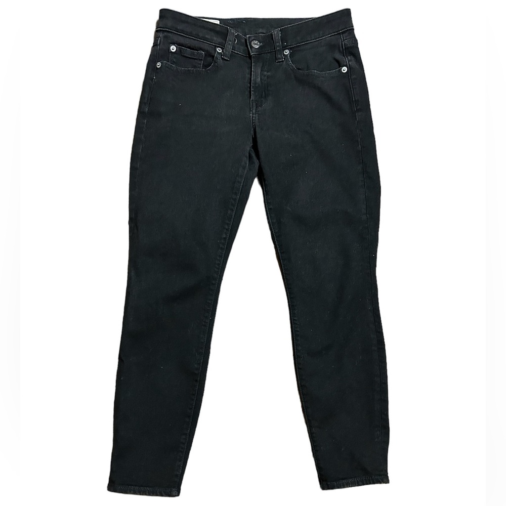 Gap Women’s Curvy True Skinny Mid Rise Jeans - Black - Size 27 petite / 4 petite